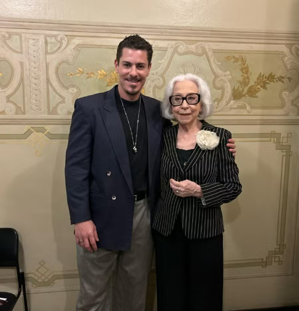 Sacha Bali celebra trabalho com Fernanda Montenegro no cinema: ‘Privilégio’