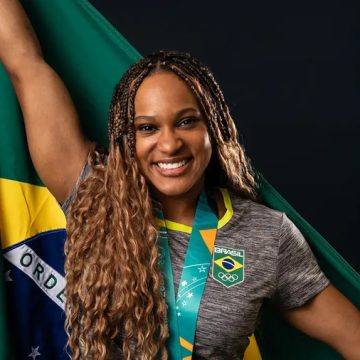 Rebeca Andrade é indicada ao ‘Oscar do Esporte’