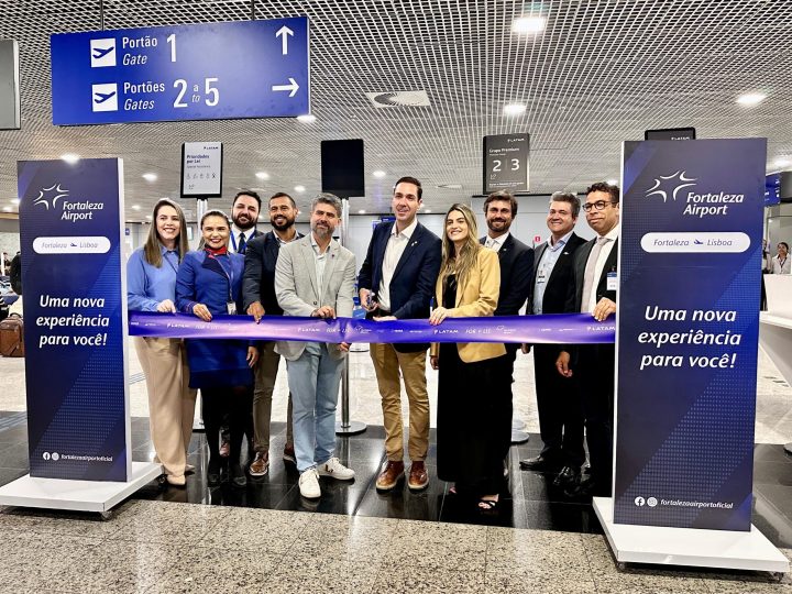 Latam inaugura voo entre Fortaleza e Lisboa com 94% de ocupação