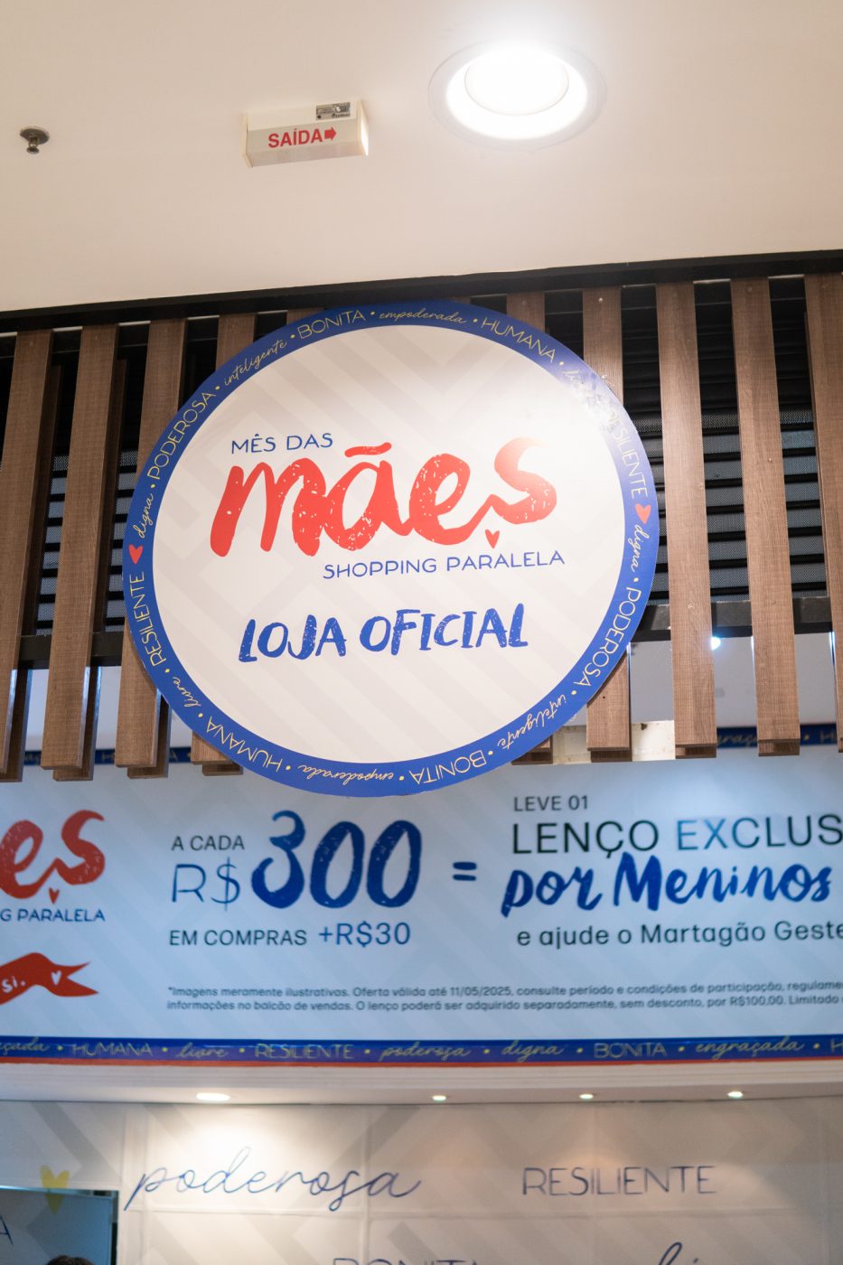 Dia das Mães Shopping Paralela 