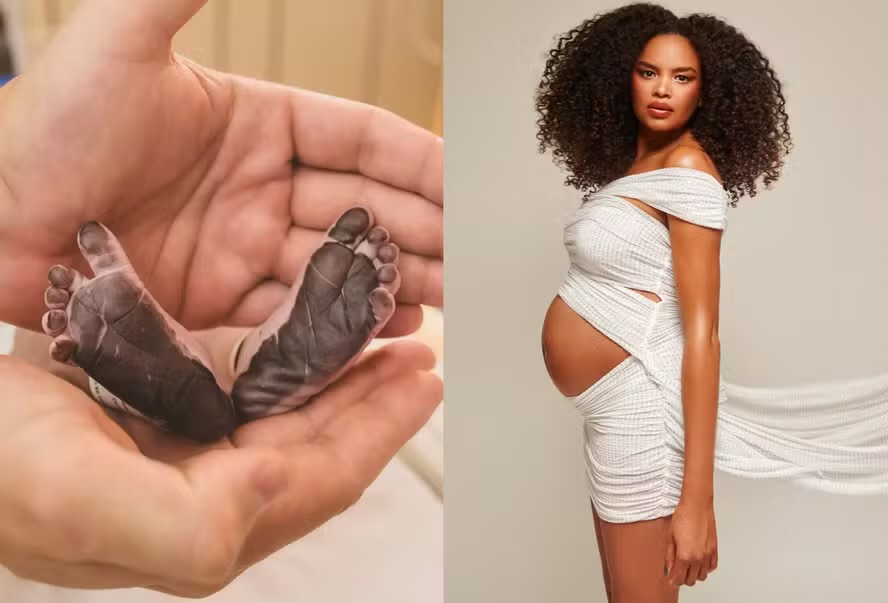 Lucy Ramos anuncia nascimento de filha, Kyara: ‘Gratidão‘