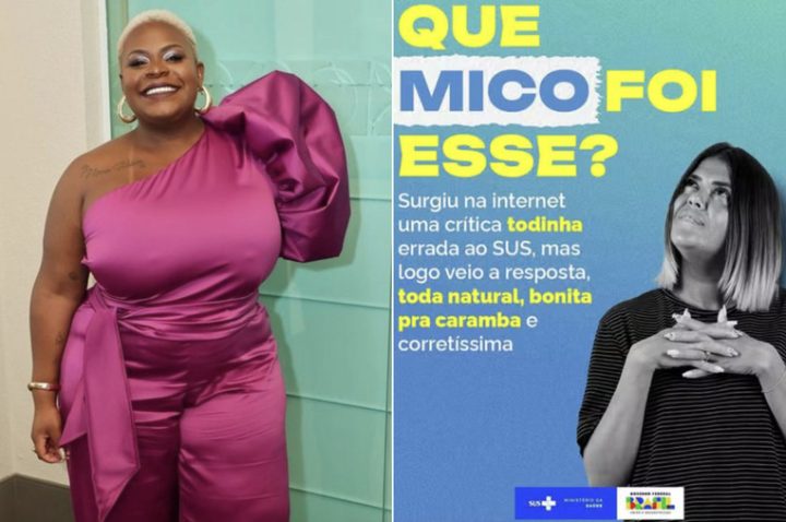 Ministério da Saúde rebate críticas de Jojo Todynho ao SUS: ‘Que mico’