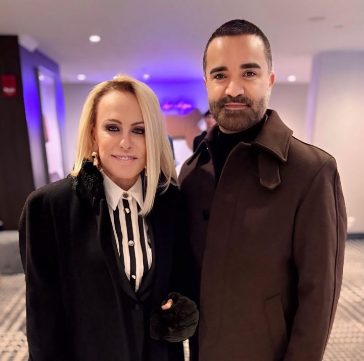 Ana Maria Braga e o marido, Fabio Arruda, enfrentam frio nos Estados Unidos