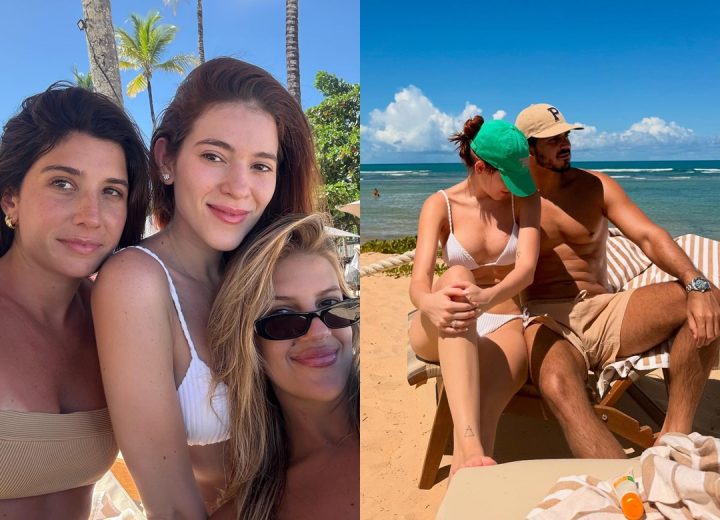 Ana Clara Lima celebra final de semana com amigos na Bahia: ‘Mudam a energia’