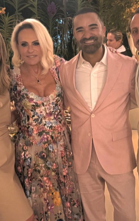 Casamento Ana Maria Braga: veja a primeira foto do vestido de noiva da apresentadora