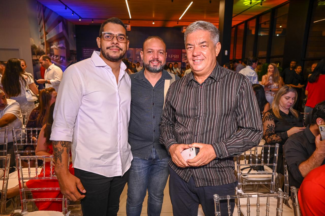 Erival Amaral, Xande Martins e Jorge Almeida