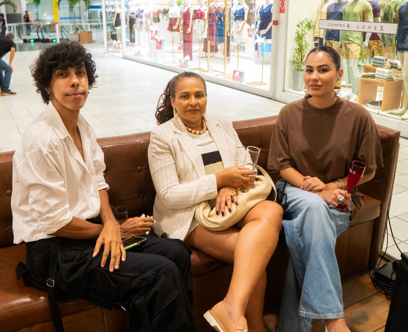 Edu Rocha, Silvinha Mendes e Patricia Rosendo