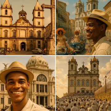Vídeo criado por IA retrata Salvador nos anos 1940; assista