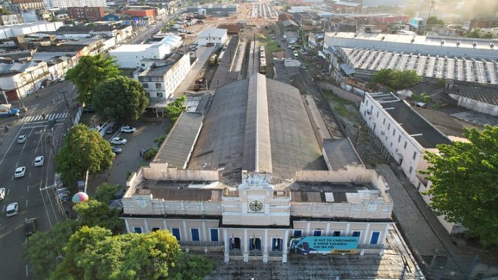 Estação da Calçada passa por reforma para receber trecho do VLT em Salvador