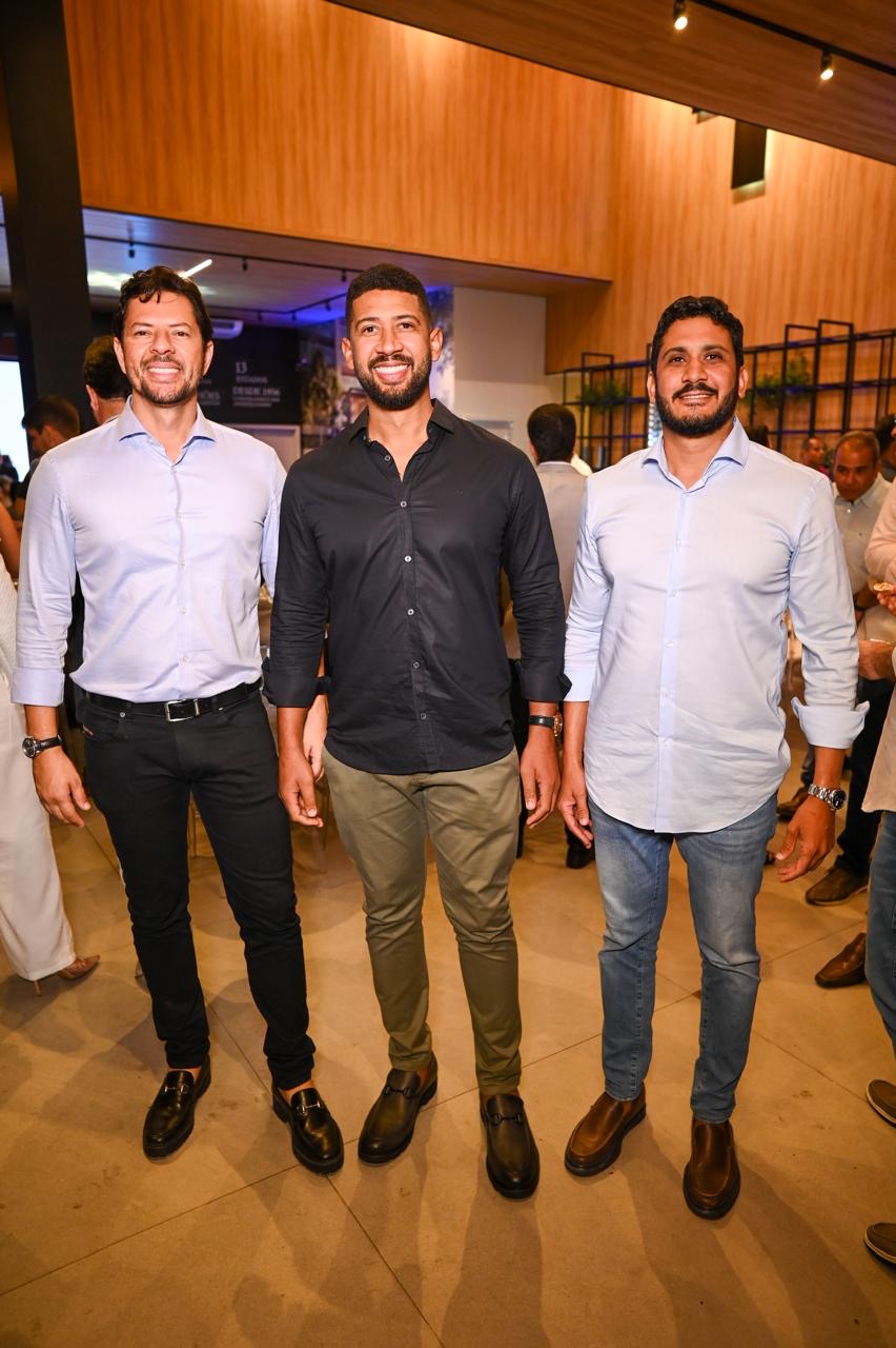 Pablo Ribeiro, Tiago Oliveira e Diego Camandaroba
