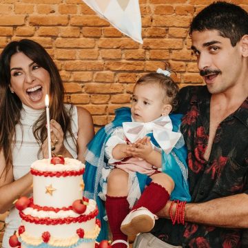 Fernanda Paes Leme compartilha registros da festa de 1 ano da filha Pilar