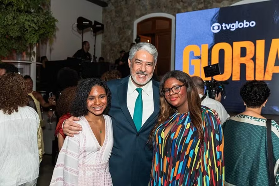 Filhas de Gloria Maria participam de lançamento de documentário sobre a jornalista