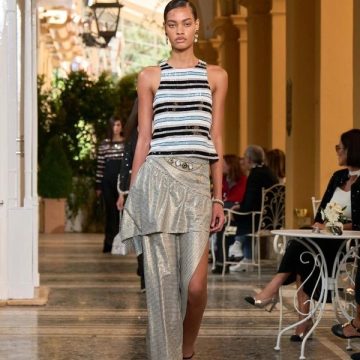 Passarela internacional: modelo de Pirajá participa de desfile da Chanel na Itália