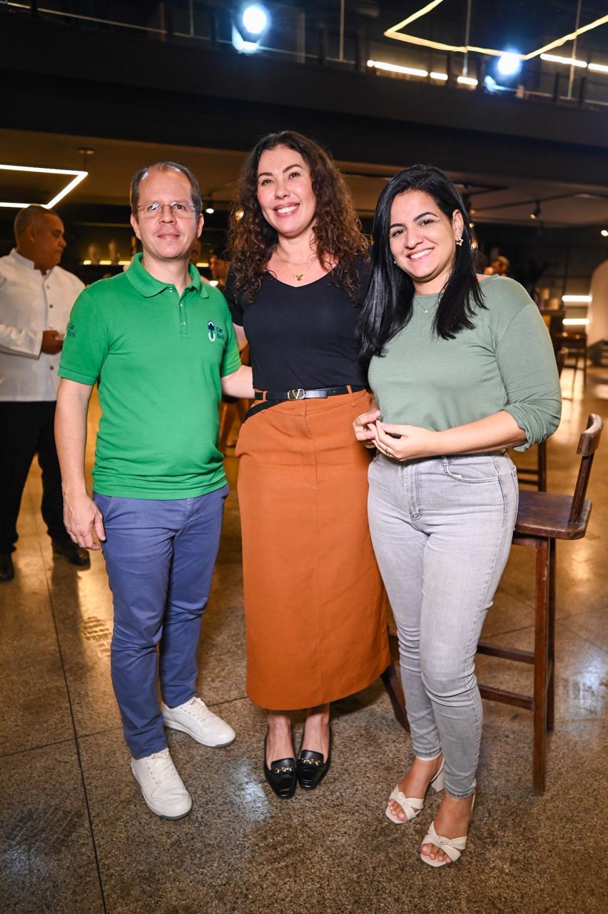 Henrique Santos, Fabiana Jesus e Naline Mascarenhas