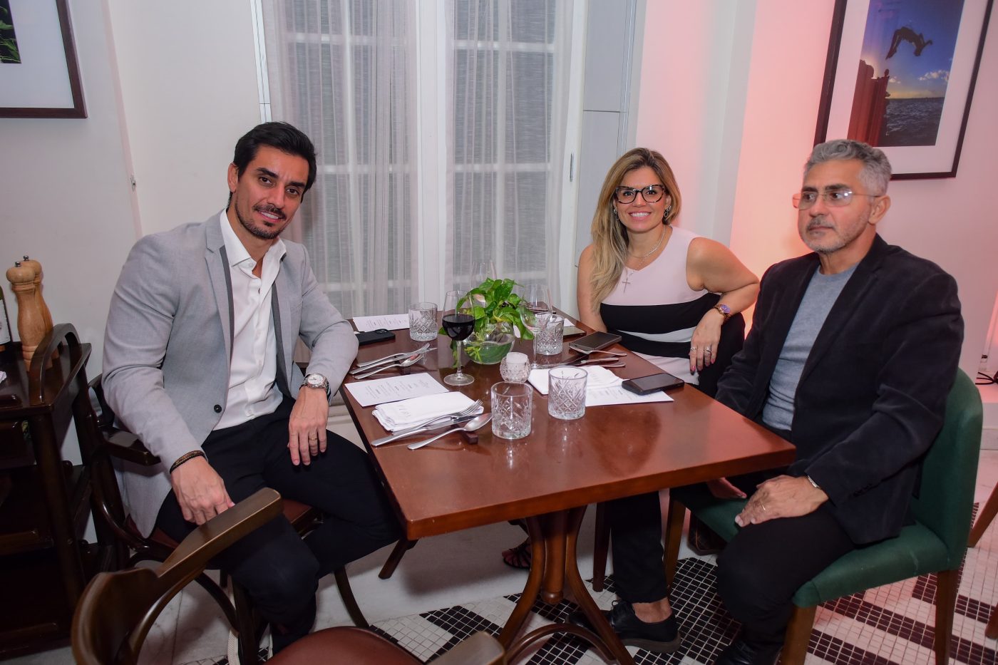 Mário Fetter, Fernanda Kubik e Delmario Cunha