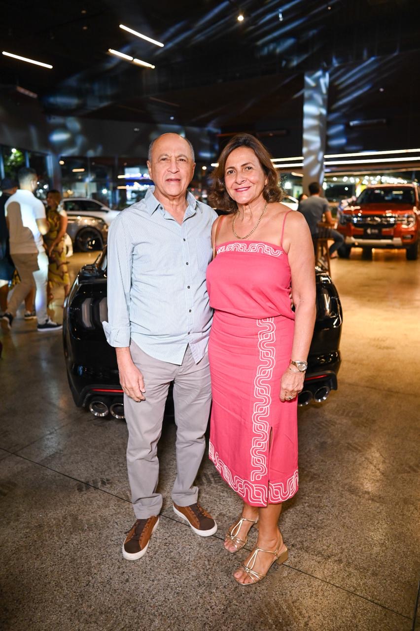 Téo Alencar e Maria Luiza Alvim