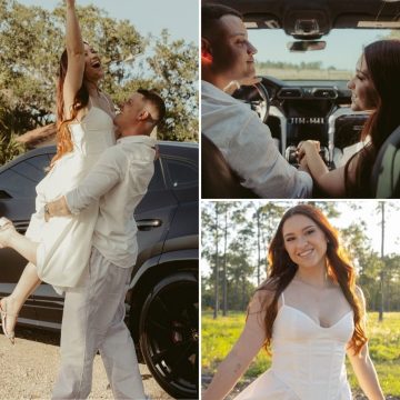 Filha de Gugu compartilha fotos de casamento íntimo realizado nos Estados Unidos