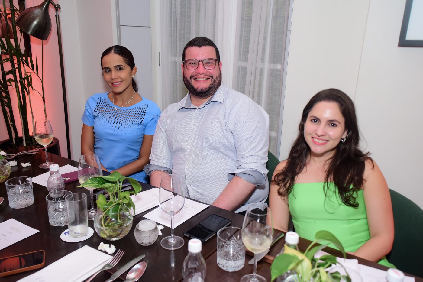 Juliana Bastos, Cícero Neto e Camila Amaral