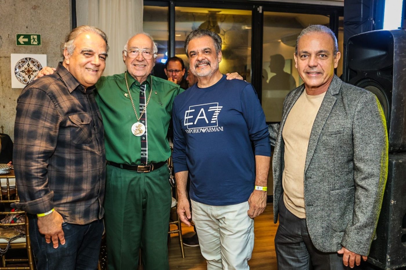 Lindivaldo Brito, Rafael Castro, Nelson Carvalho e Ricardo Dourado