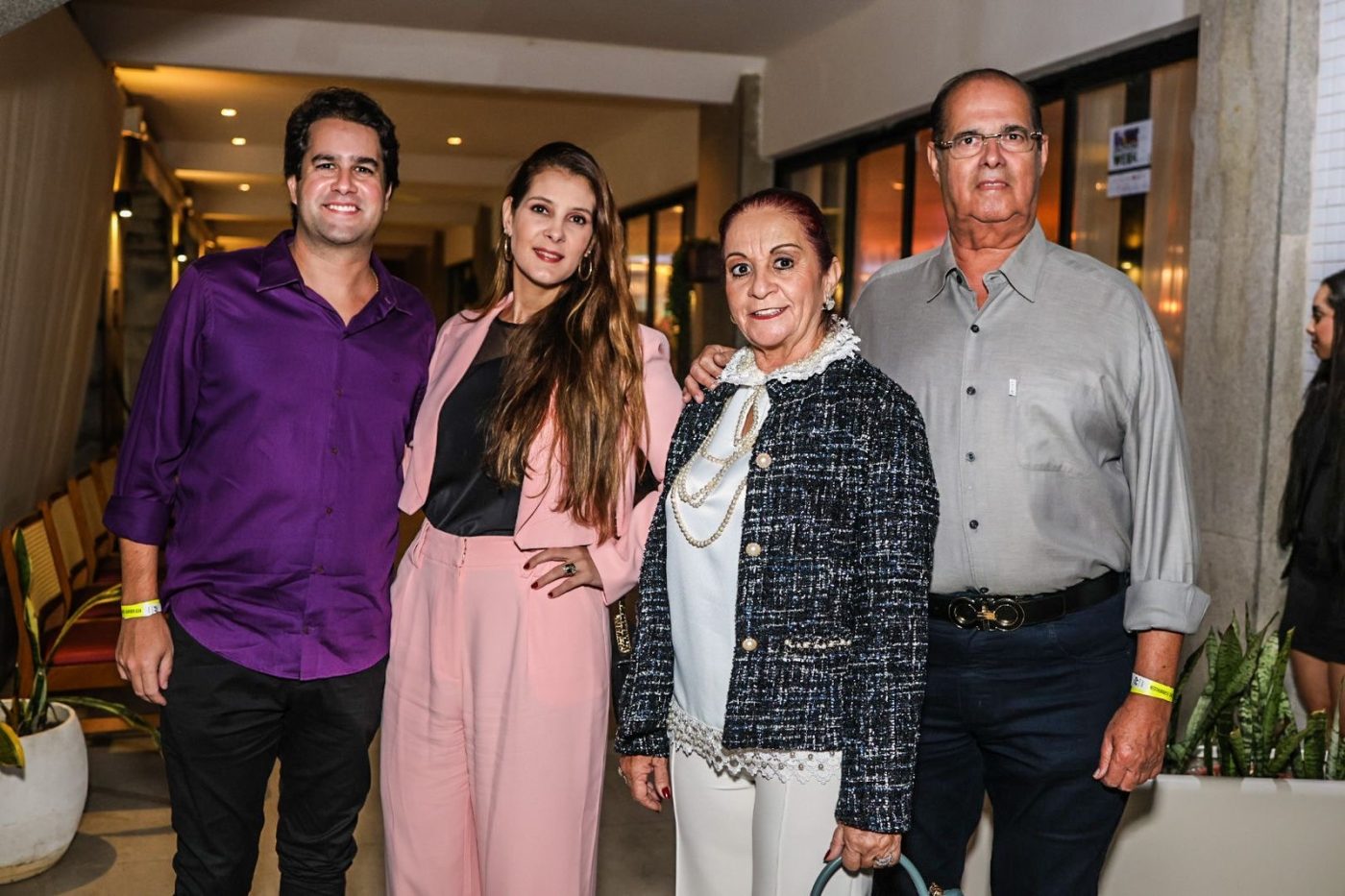 Diego, Renata, Moema e Paulo Ribeiro