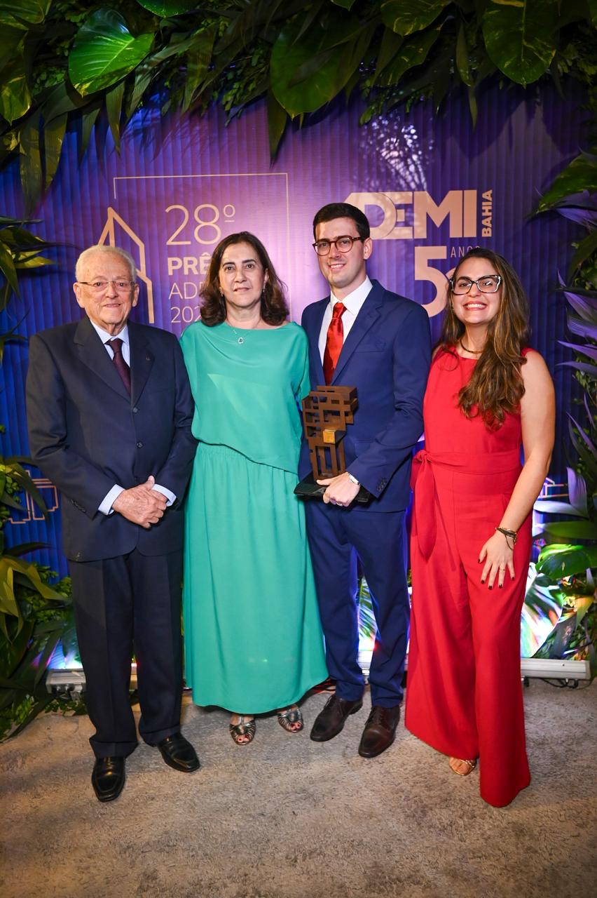Eduardo, Conceição, Rafael e Gabriela Valente