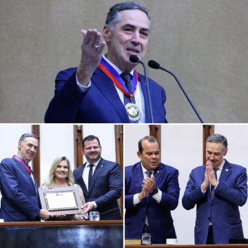 Presidente do STF é homenageado em Salvador com título de cidadão baiano e Comenda 2 de Julho