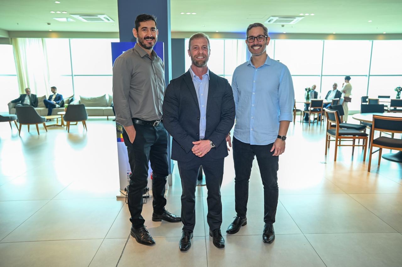 Flávio Pedrosa, Luís Pena Cal e Rafael Hataya