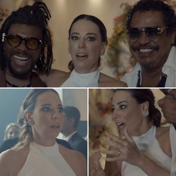 Noiva é surpreendida com show do É o Tchan no casamento e reação viraliza; assista