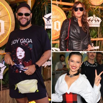 Famosos marcam presença no megashow de Lady Gaga em Copacabana; veja fotos
