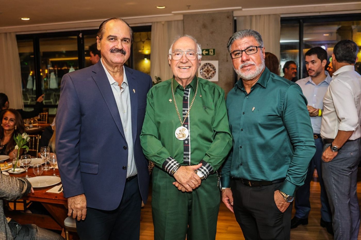 Hudson Reseda, Nelson Carvalho e José Luiz Castro