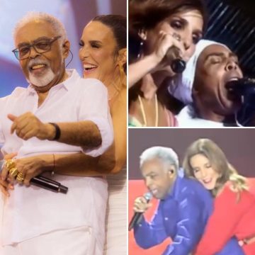 Gilberto Gil homenageia Ivete Sangalo no dia do aniversário da cantora: ‘A amizade mais sólida, mais forte’