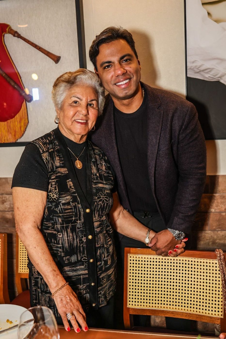 Elza e Rafael Castro