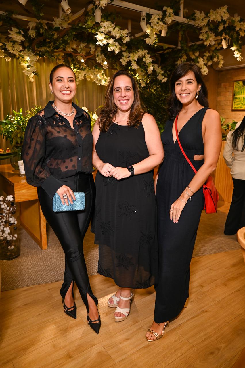 Laura Guimarães, Fabíola Barros e Raíssa Pedreira