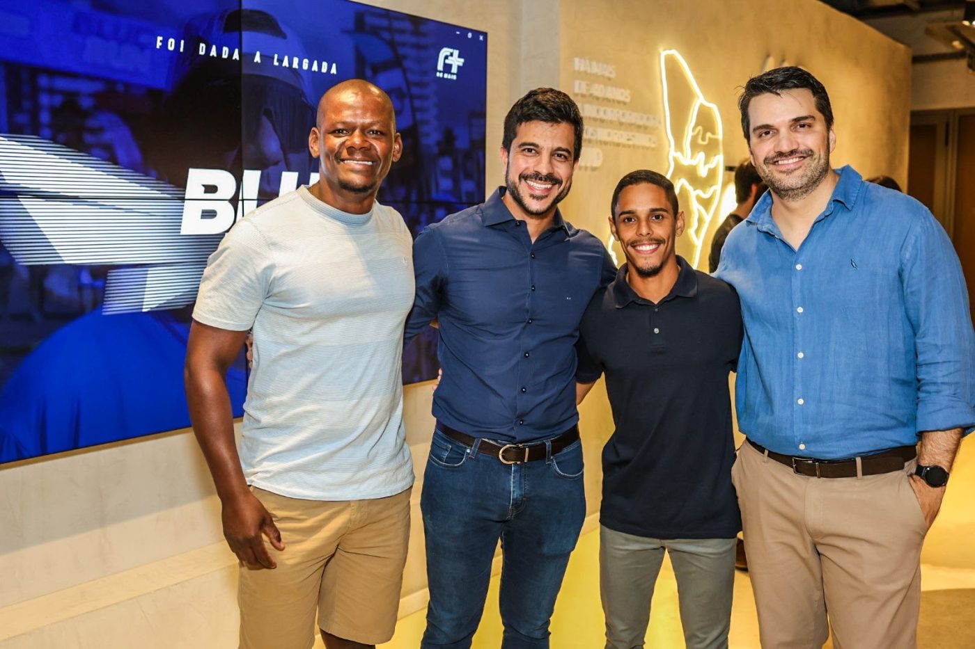 Willian Gomes, Nilo Jorge Leão, João Pedro e Leonardo Calazans