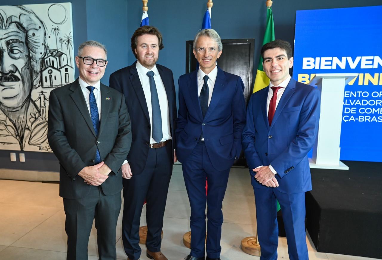 Serge Gas, Ludovic Moullin, Emmanuel Lenain e Thierry Besse