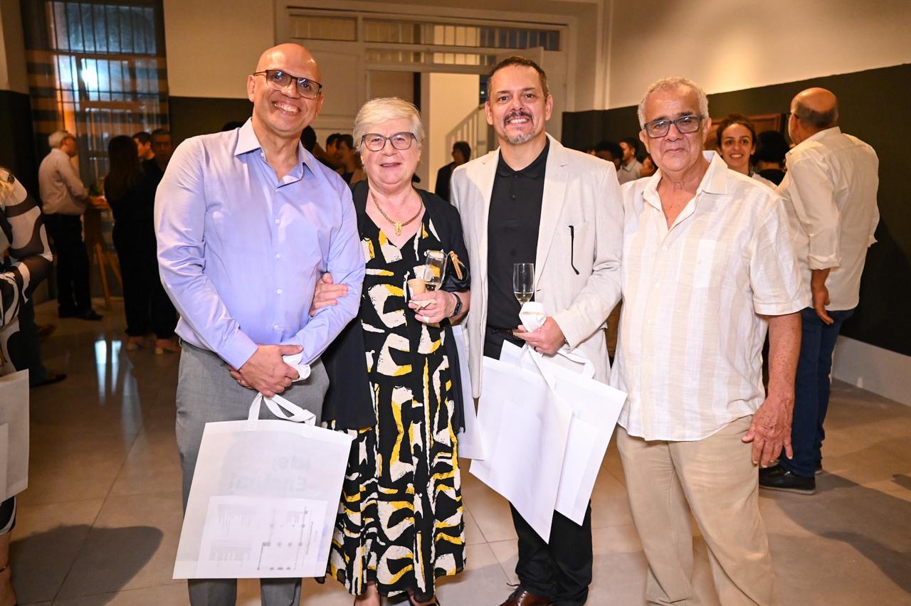 Macius Cerqueira, Liliana Ronzoni, Yuri Souza e Luiz Teixeira