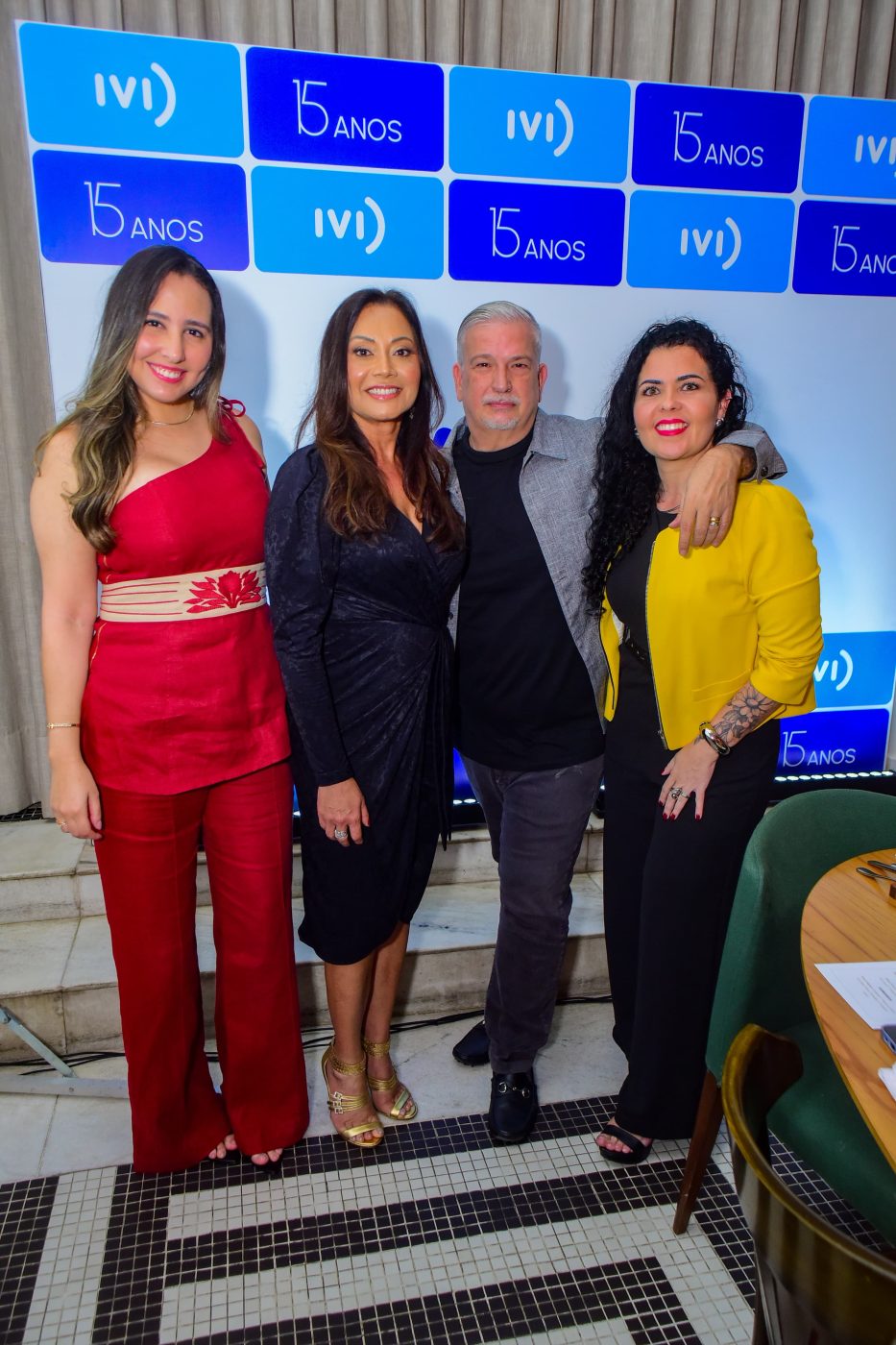 Roberta Brito, Genevieve Coelho, Adelmo Botto e Juliana Botto
