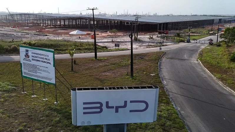 BYD confirma inauguração de fábrica em Camaçari no dia 26 de junho