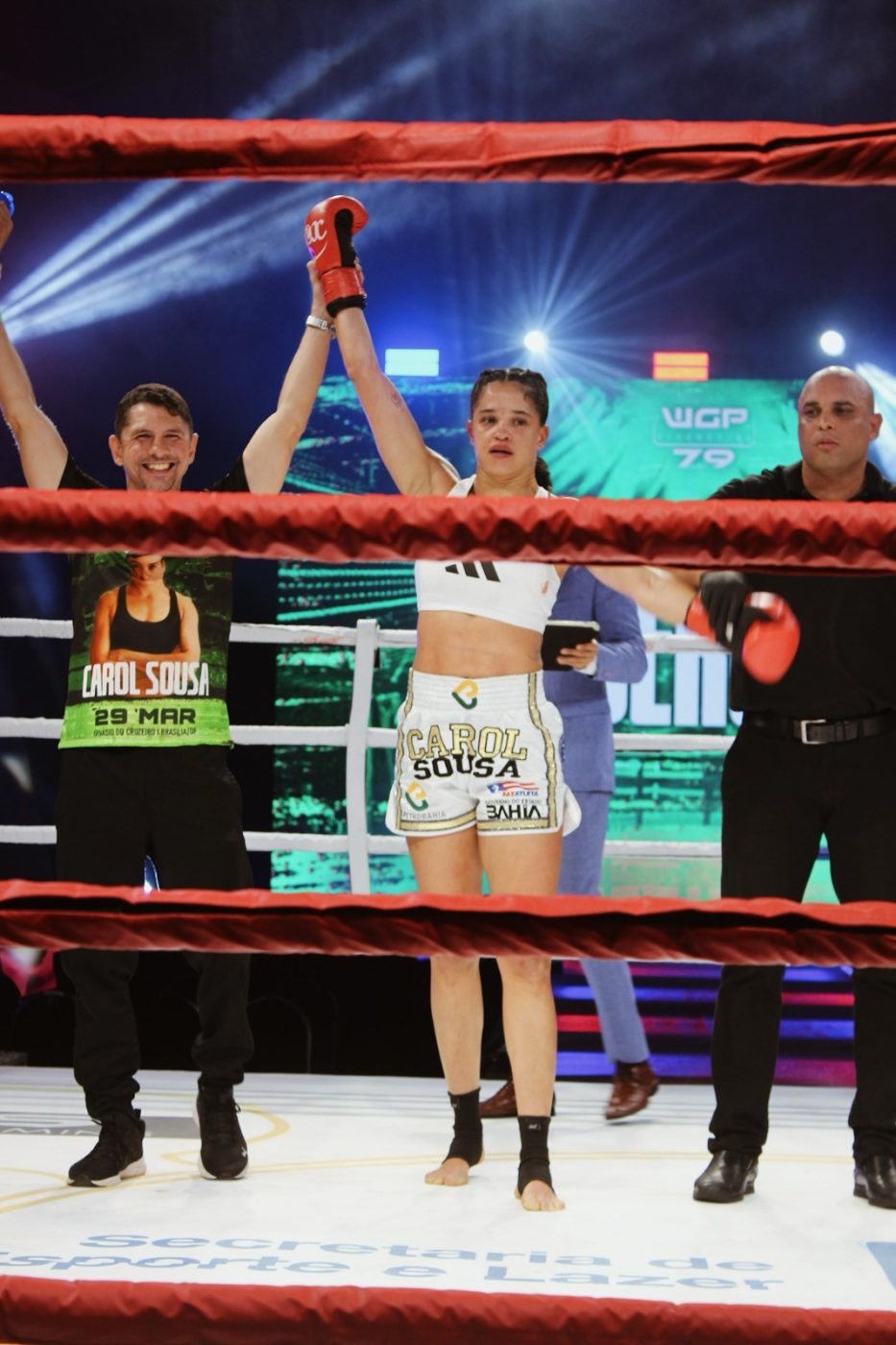Baiana conquista título de kickboxing mais importante da América Latina