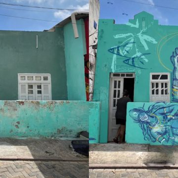 ‘Tem Arte nas Ruas’ transforma bairros de Salvador em galeria de arte a céu aberto