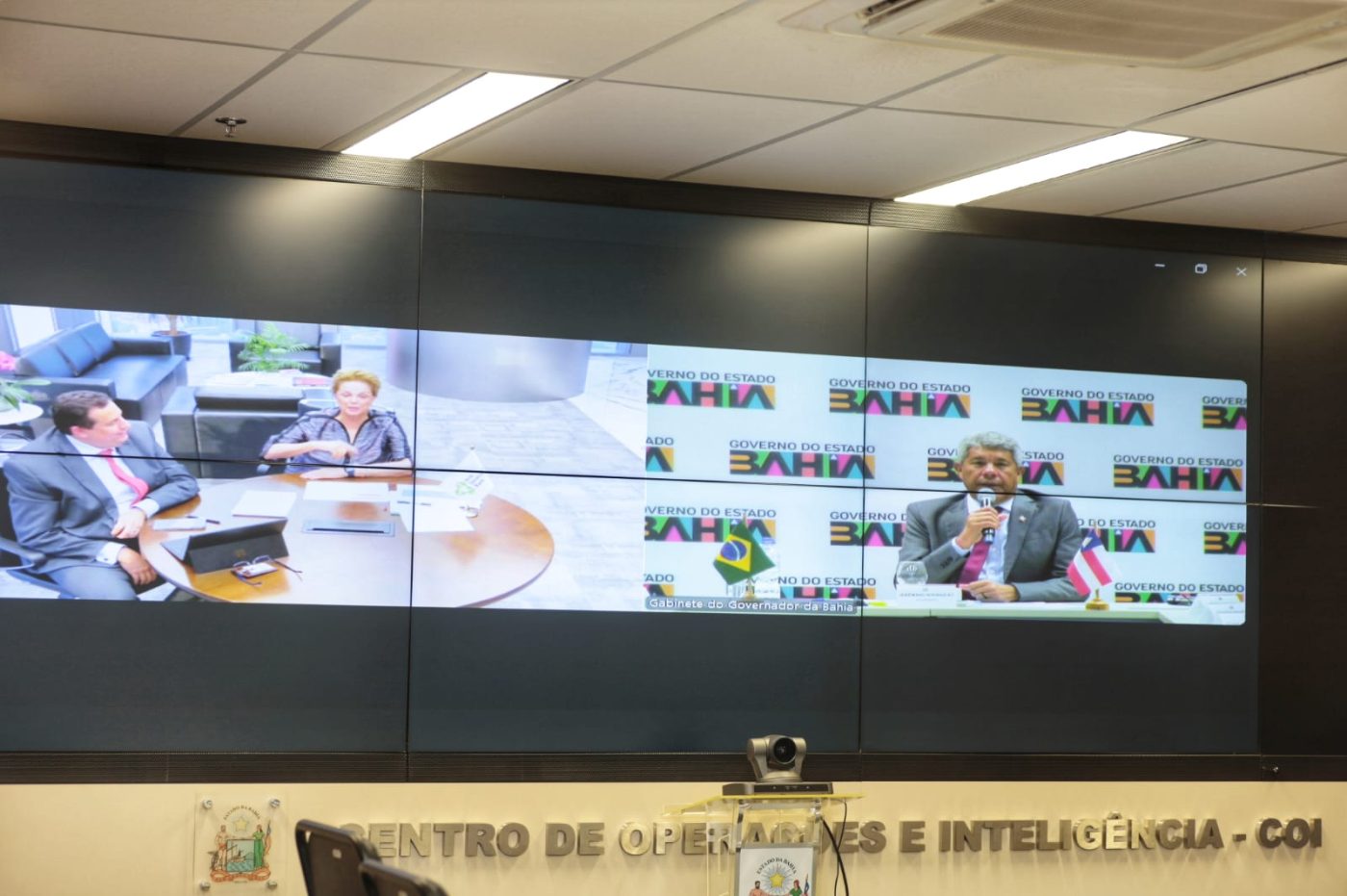 Jerônimo Rodrigues busca investimentos do Banco do Brics em reunião com Dilma Rousseff