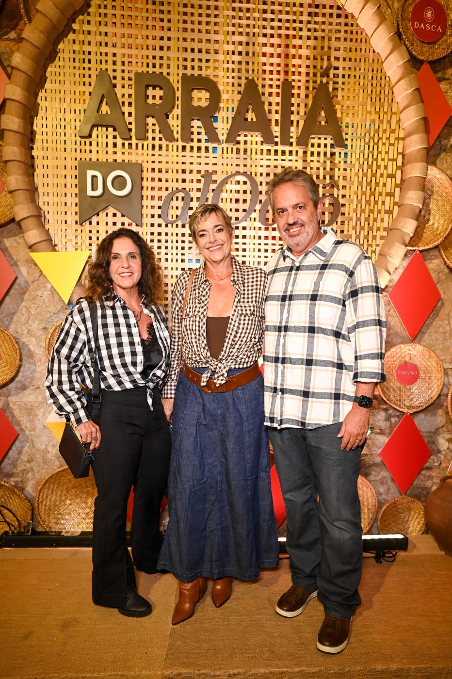 Janair Tolentino, Claudine Almeida e Jeferson Zaratin