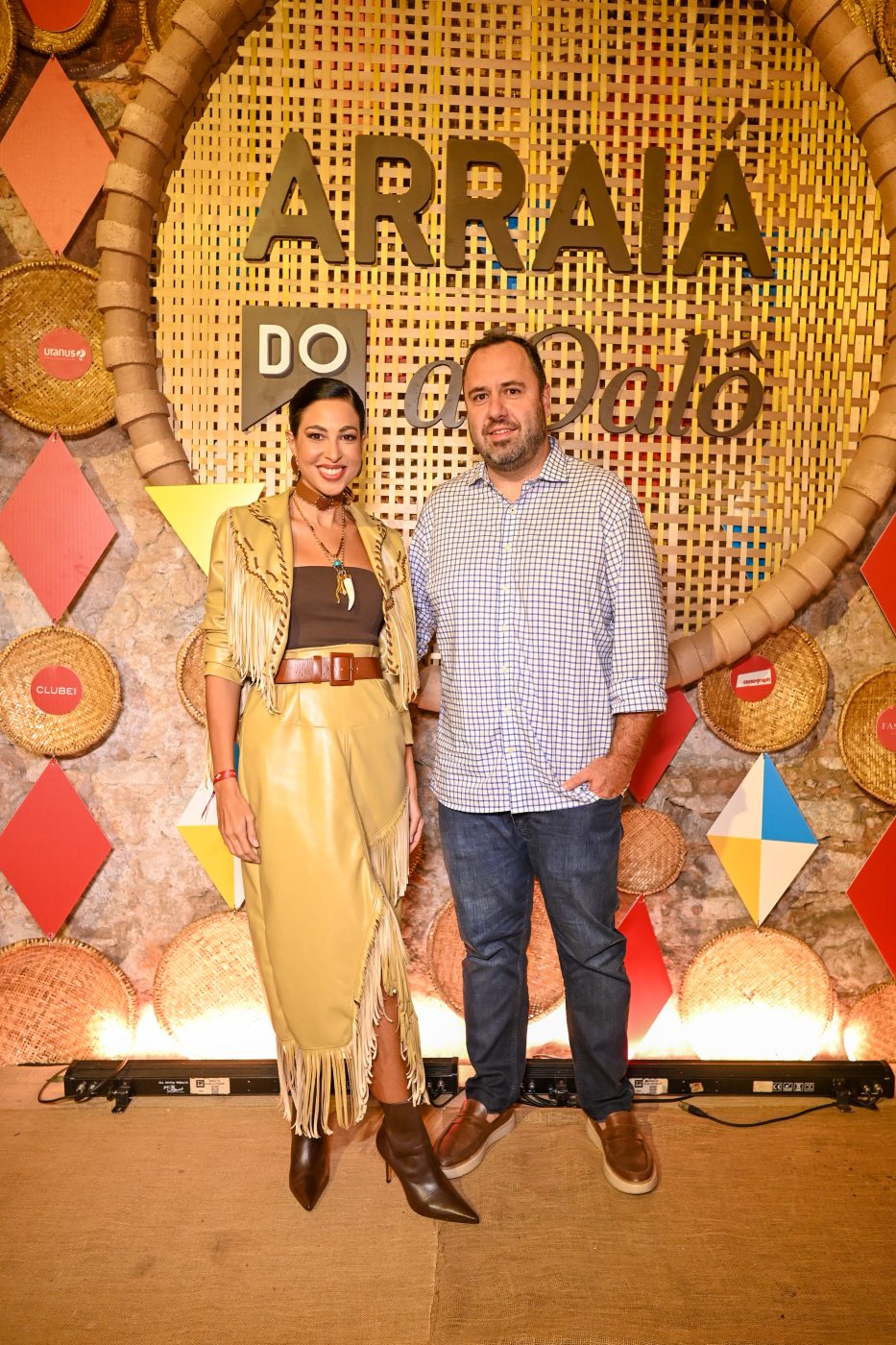 Renata Rangel e Carlinhos Carvalho