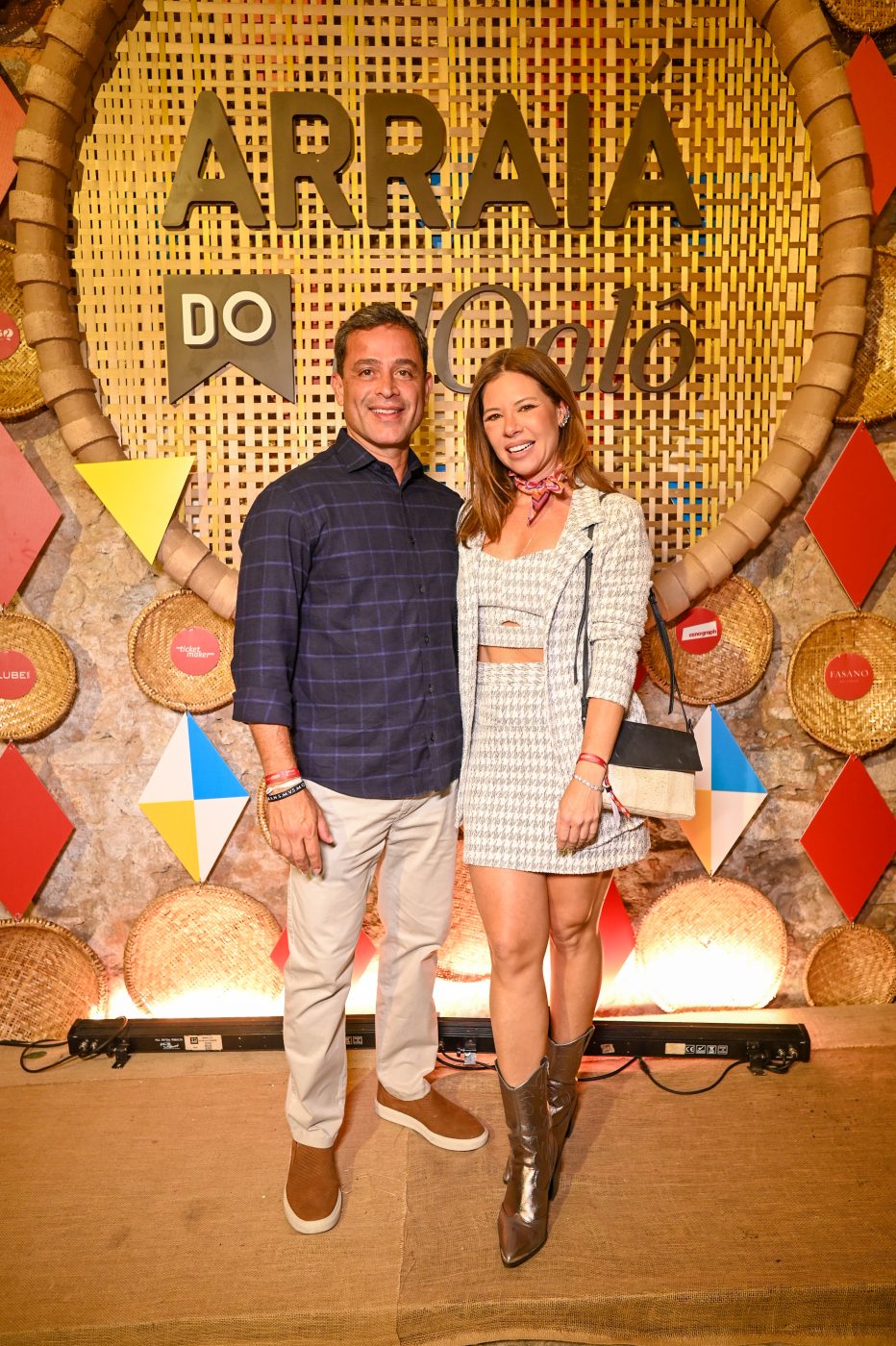 Rôni Cézar e Camila Marinho