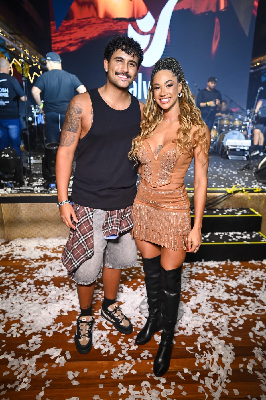 Lucas Pizane e Aline Patriarca 