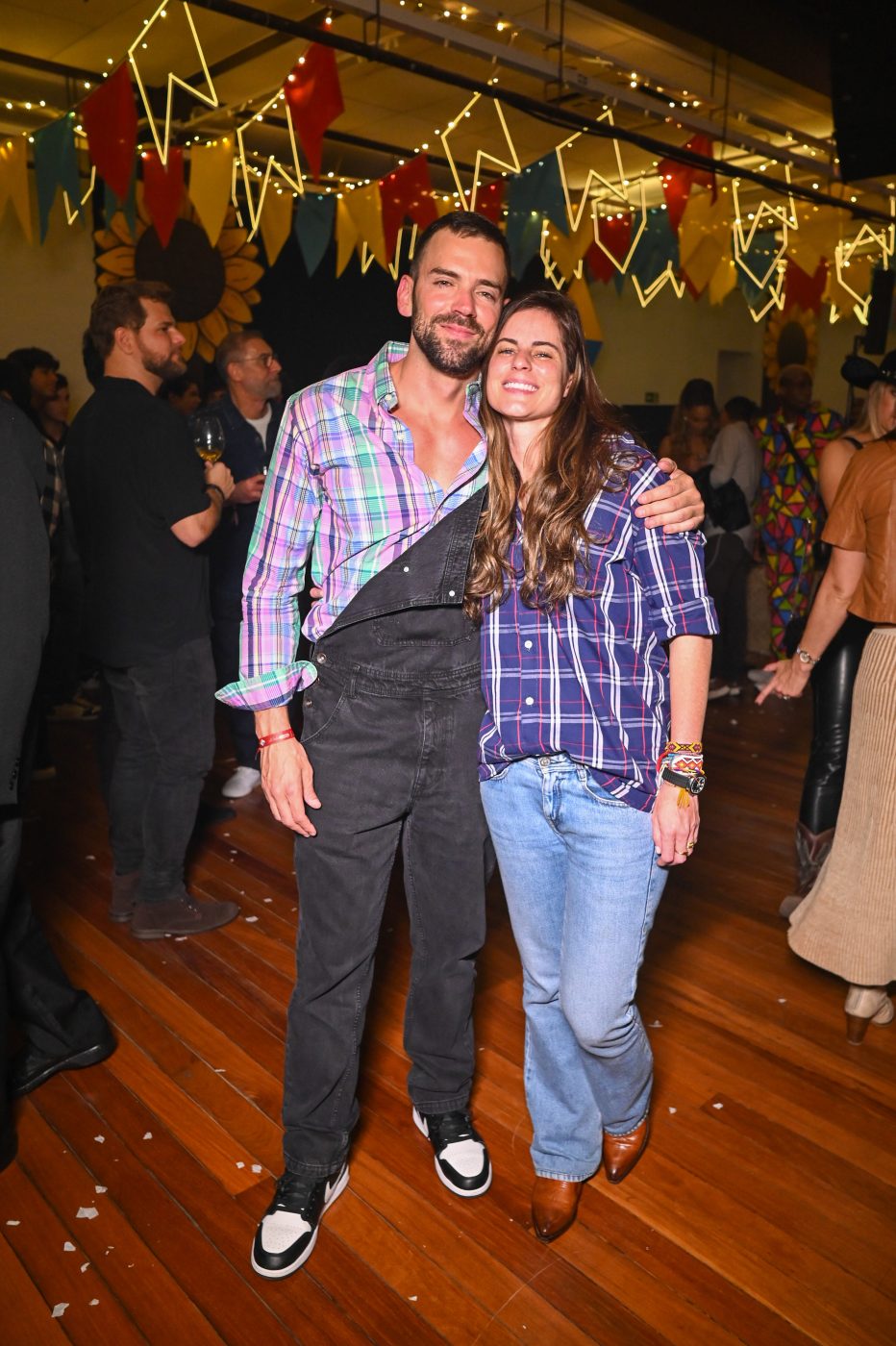 Antonio Palhares e Bia Guanabara