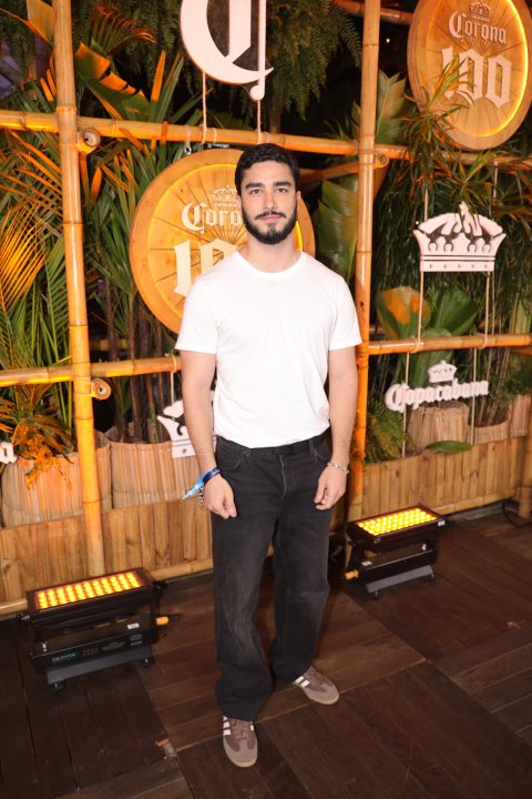 Leo Bittencourt em Copacabana para o show de Lady Gaga – Foto: Brazil News