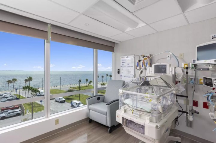 HCA Florida Mercy Hospital, onde Brunna Gonçalves deu à luz a filha Zuri — Foto: Divulgação