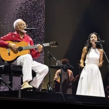 Gilberto Gil e Marisa Monte lançarão versão ao vivo de ‘A Paz’ nesta sexta-feira (23)