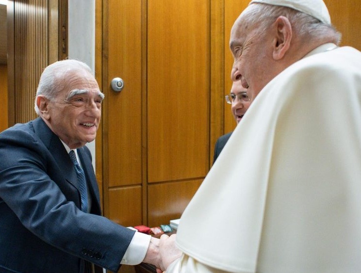 Martin Scorsese anuncia filme com última grande entrevista do Papa Francisco